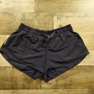 Lululemon Hotty Hot Shorts 2" Women's Size 8 Navy Blue Lightweight Running Short